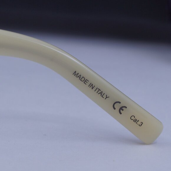 Saint Laurent SL369 KATE 004 Cat Eye Sunglasses - Ivory/Grey - Picture 6 of 10